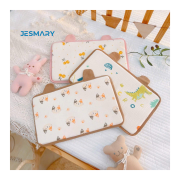 Gối cao su non vải muslin hình tai thú đáng yêu